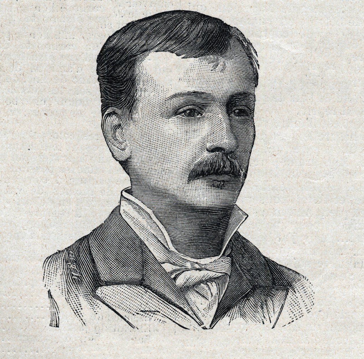 Georges Courteline, vero nome Georges Victor Marcel Moinaux (1858-1929), romanziere e drammaturgo francese, in "Le Petit Parisien" da French School