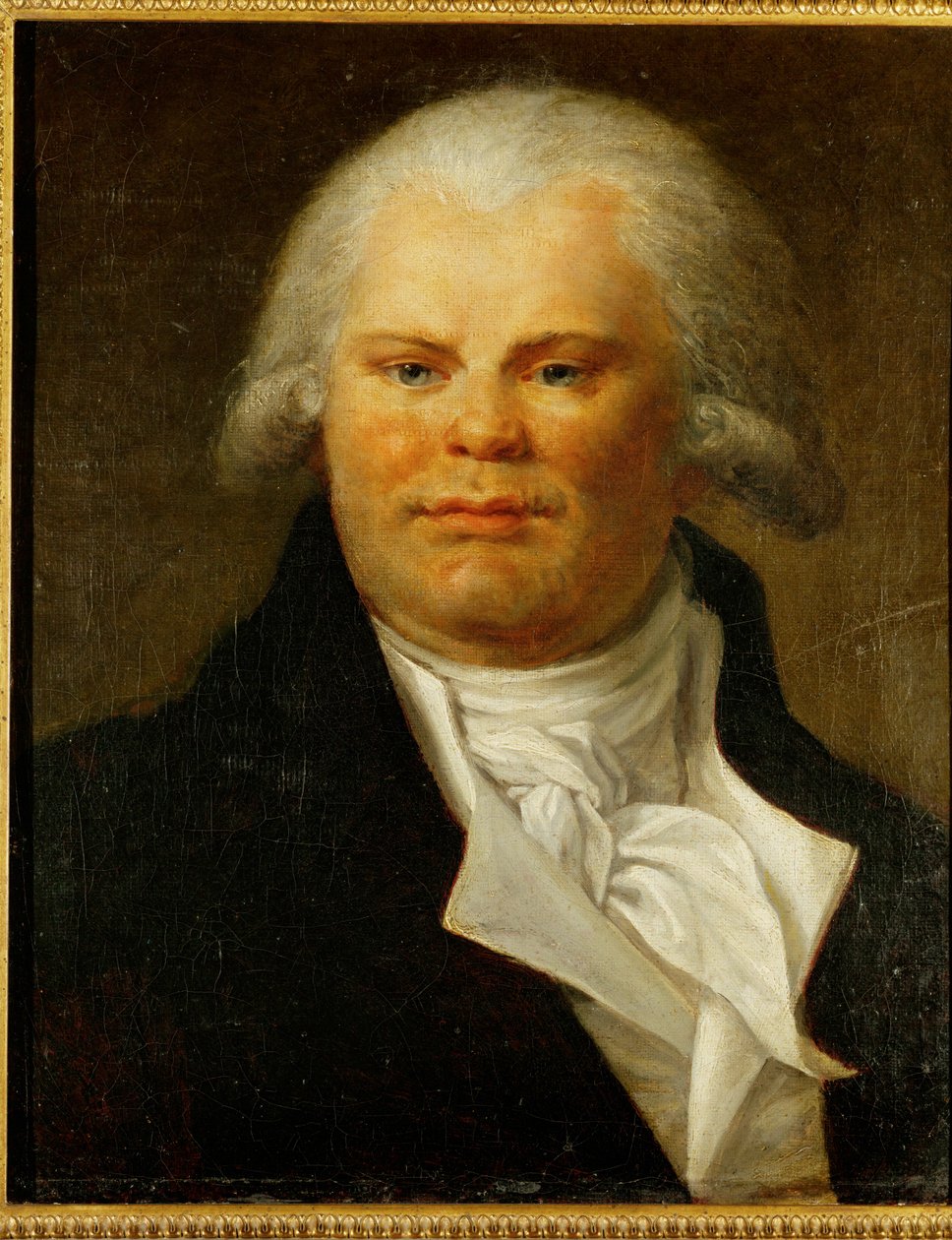 Georges Jacques Danton, poeta e rivoluzionario, giustiziato ... da French School