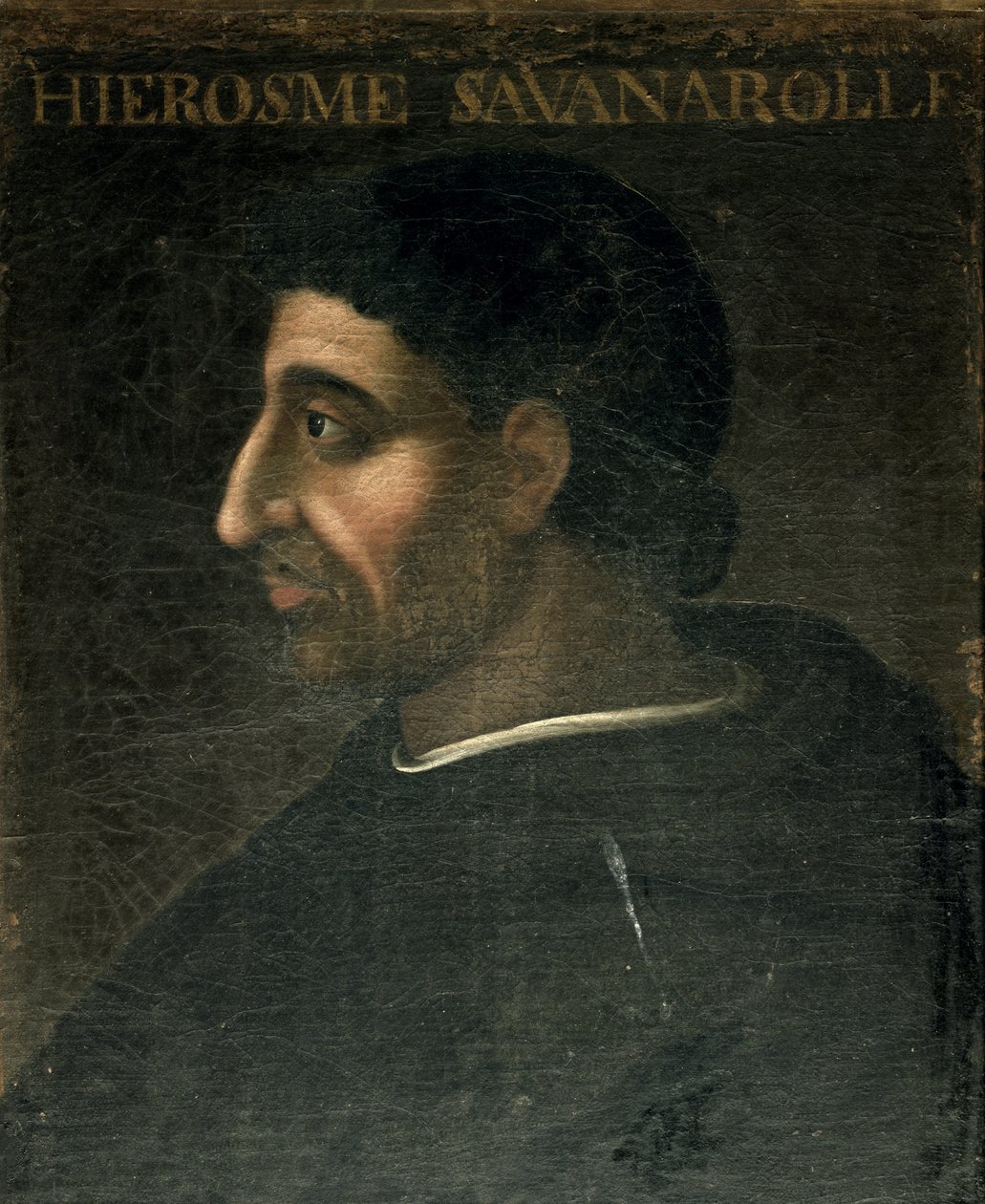 Girolamo Savonarola (1452-98) da French School