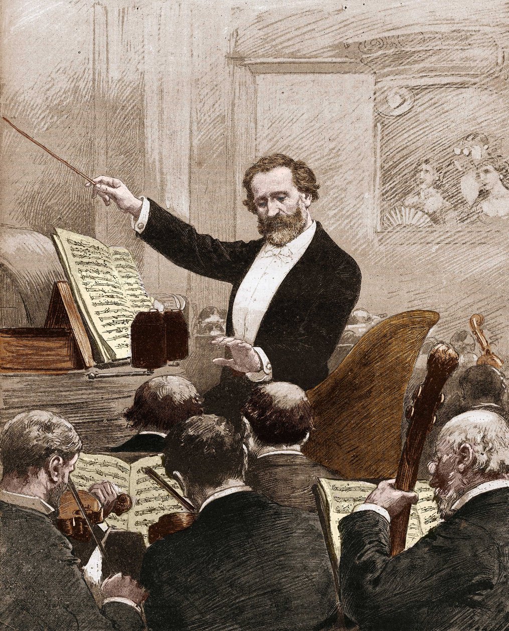 Giuseppe Verdi dirige l