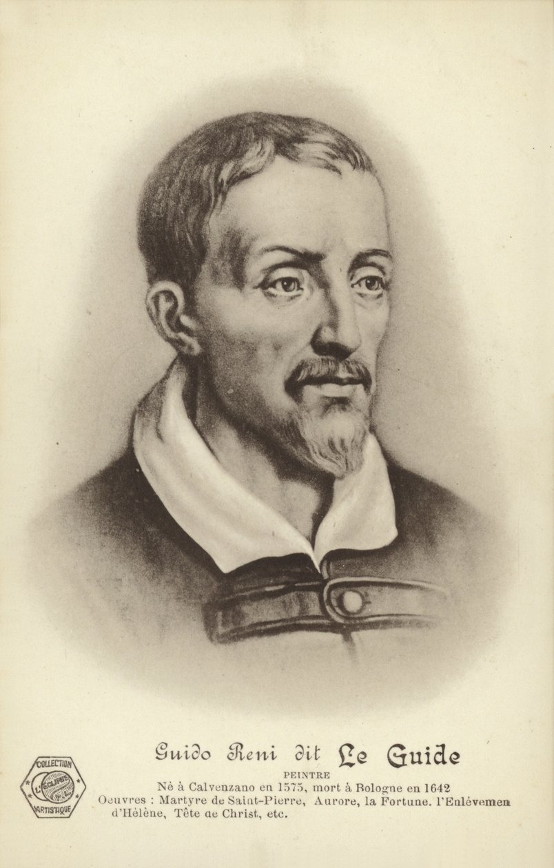 Guido Reni, pittore italiano (litografia) da French School