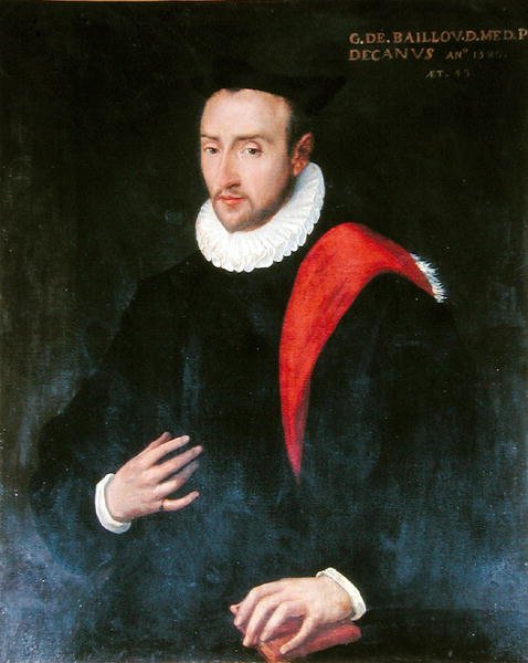 Guillaume de Baillou (1538-1616) 1580 da French School