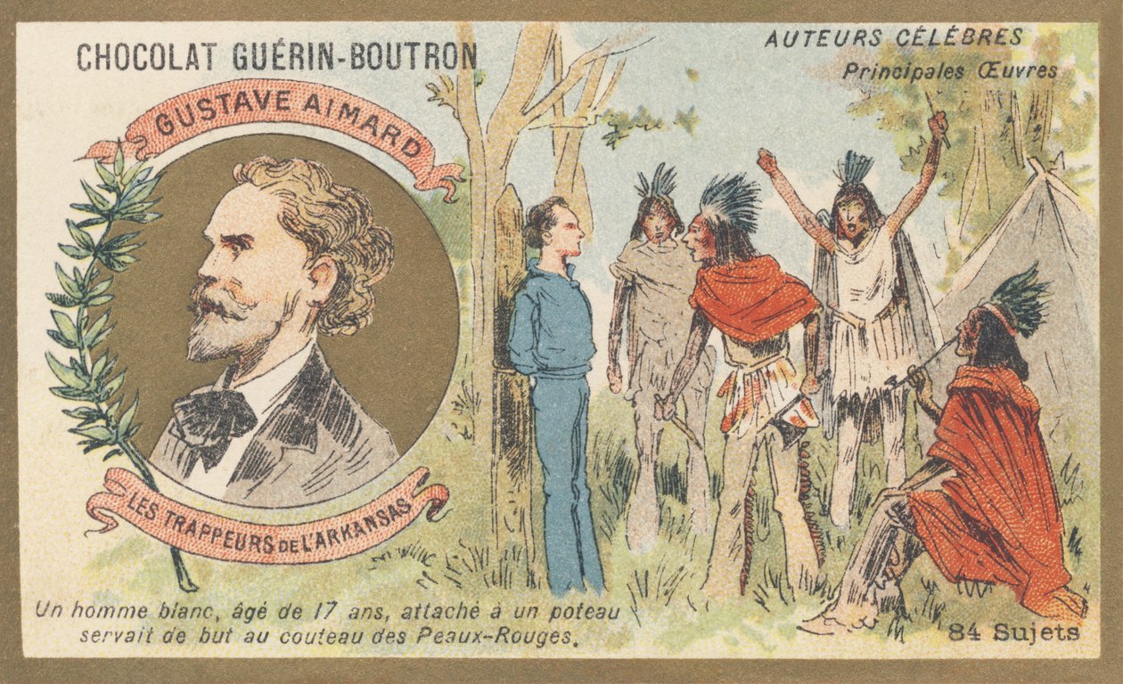 Gustave Aimard (1818-1883), scrittore francese, autore di 