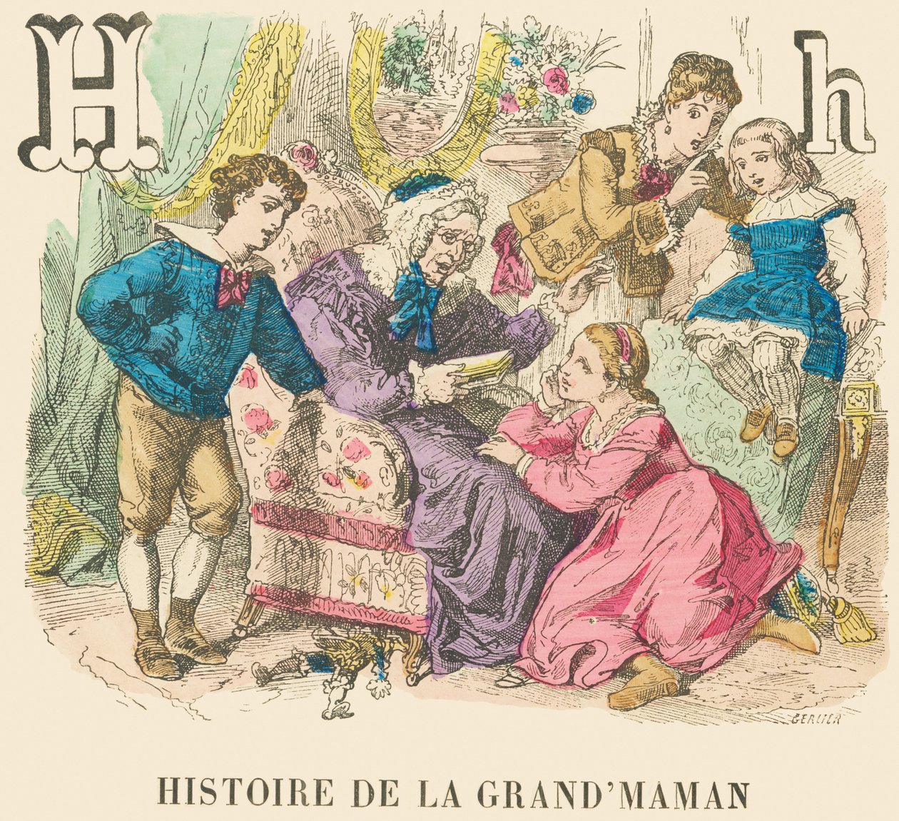 La storia della nonna da French School