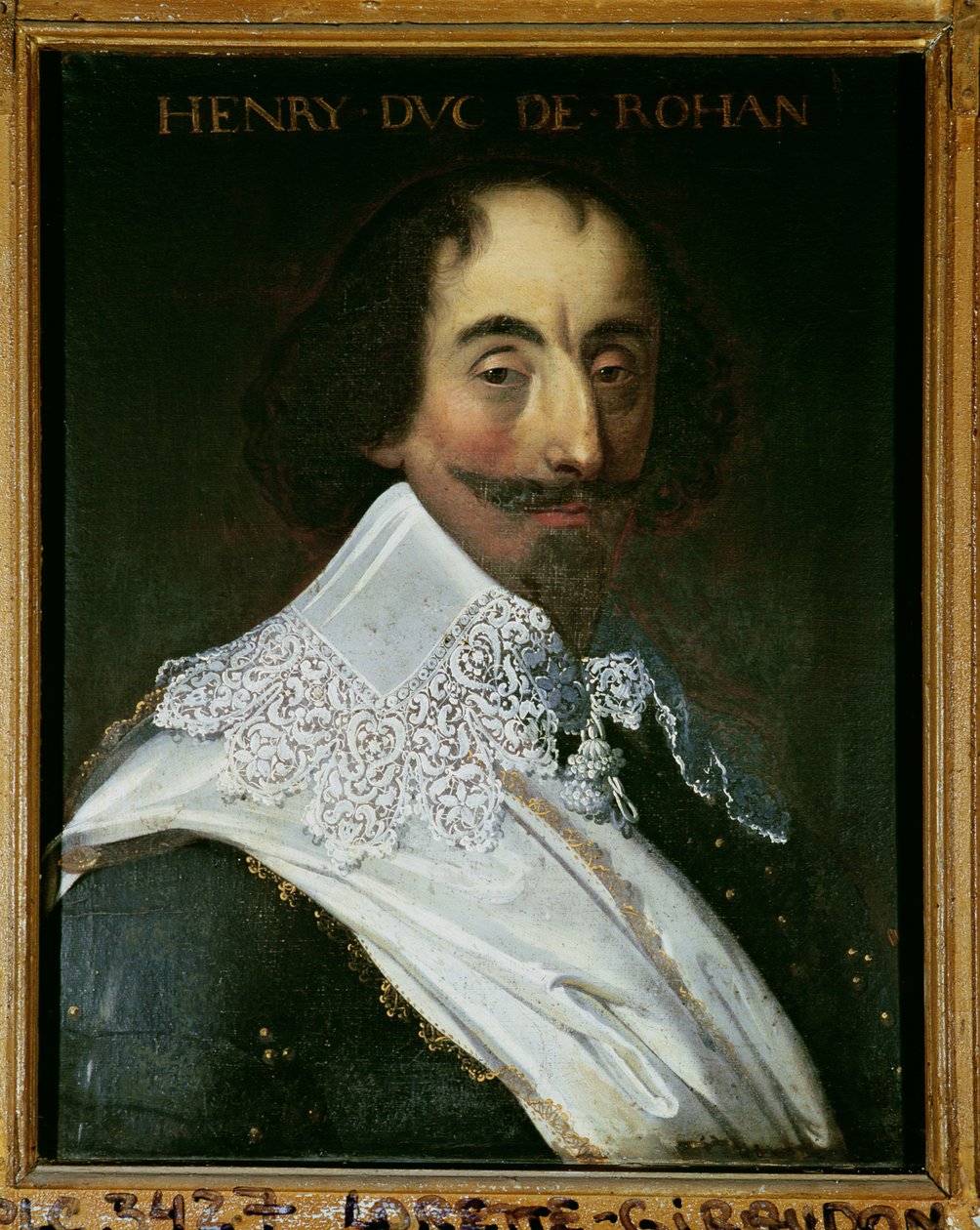 Henri (1579-1638) Duca di Rohan, 1617-38 da French School