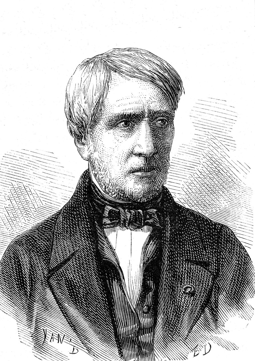Henri Becquerel (1852-1908), fisico francese. da French School