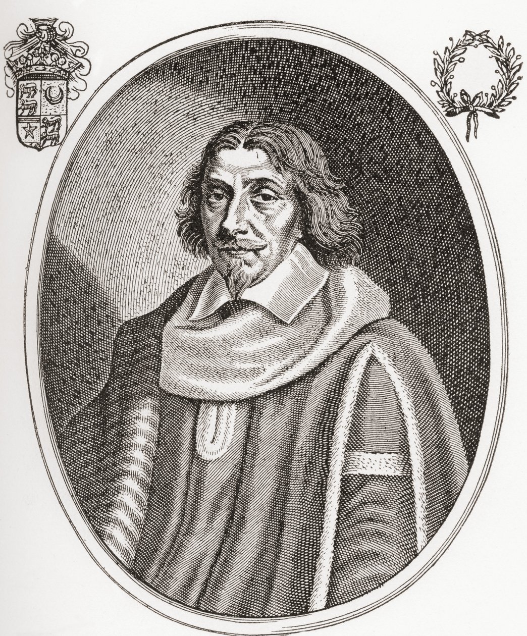 Henri de Mesmes, Signore di Roissy, Marchese di Mongneville e Everly, 1575-1650. Magistrato francese e Sindaco di Parigi. Da Les Heures Libres pubblicato nel 1908 da French School