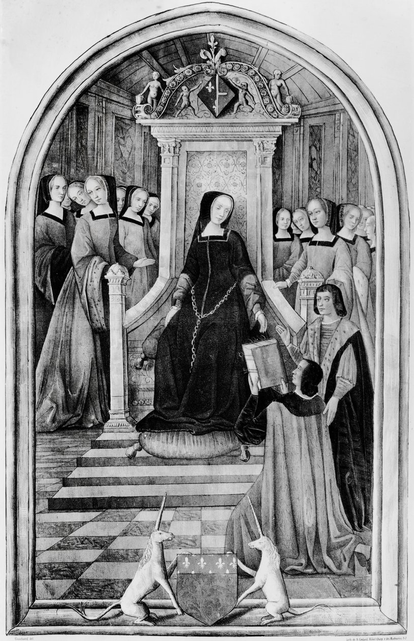 Omaggio a Luisa di Savoia (1476-1531) ad Amiens nel 1518, da 