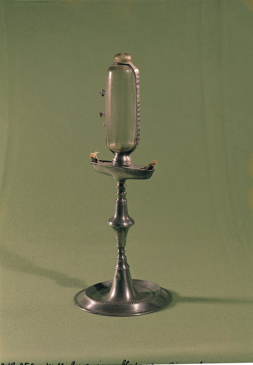 Lampada oraria, 1677 da French School