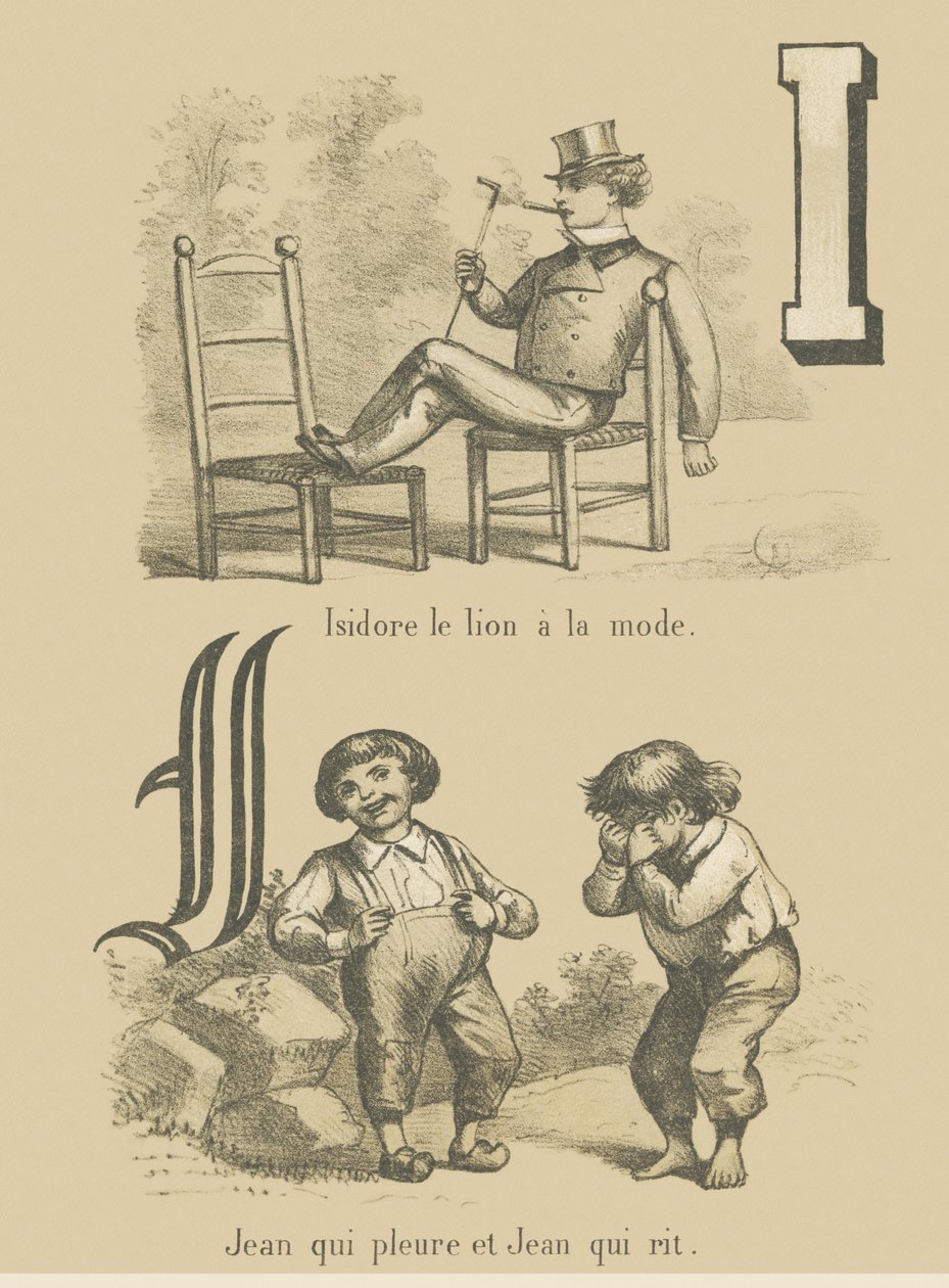 Isidoro il leone alla moda/John che piange e John che ride da French School