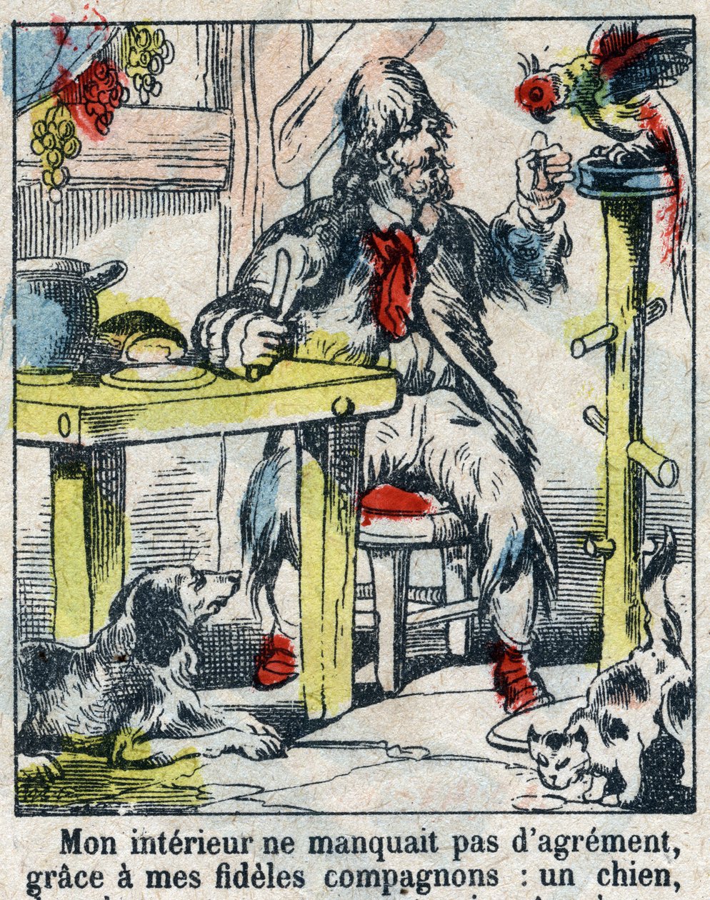 Illustrazione per il libro di Daniel Defoe 