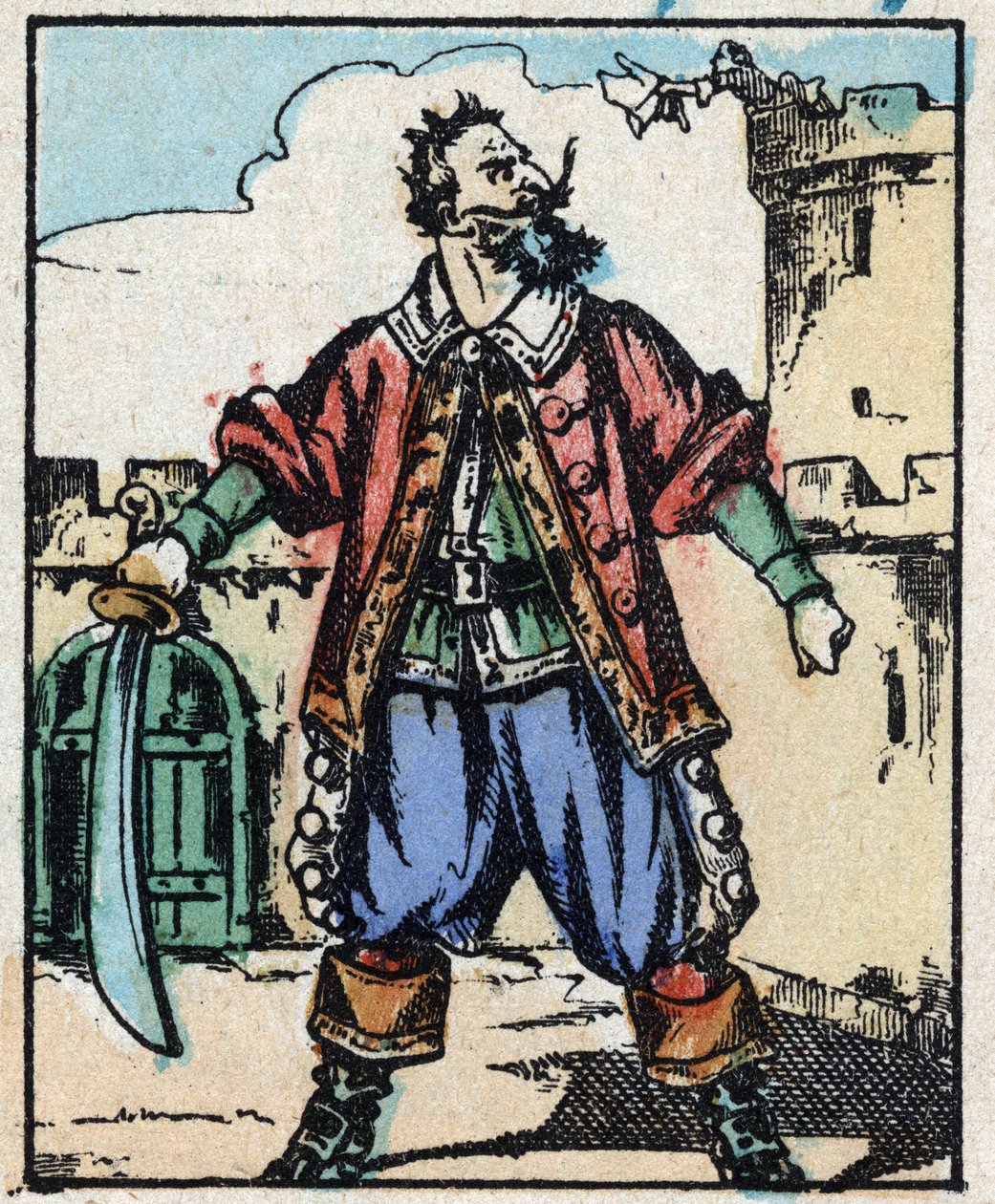 Illustrazione per "Barbablù" da French School