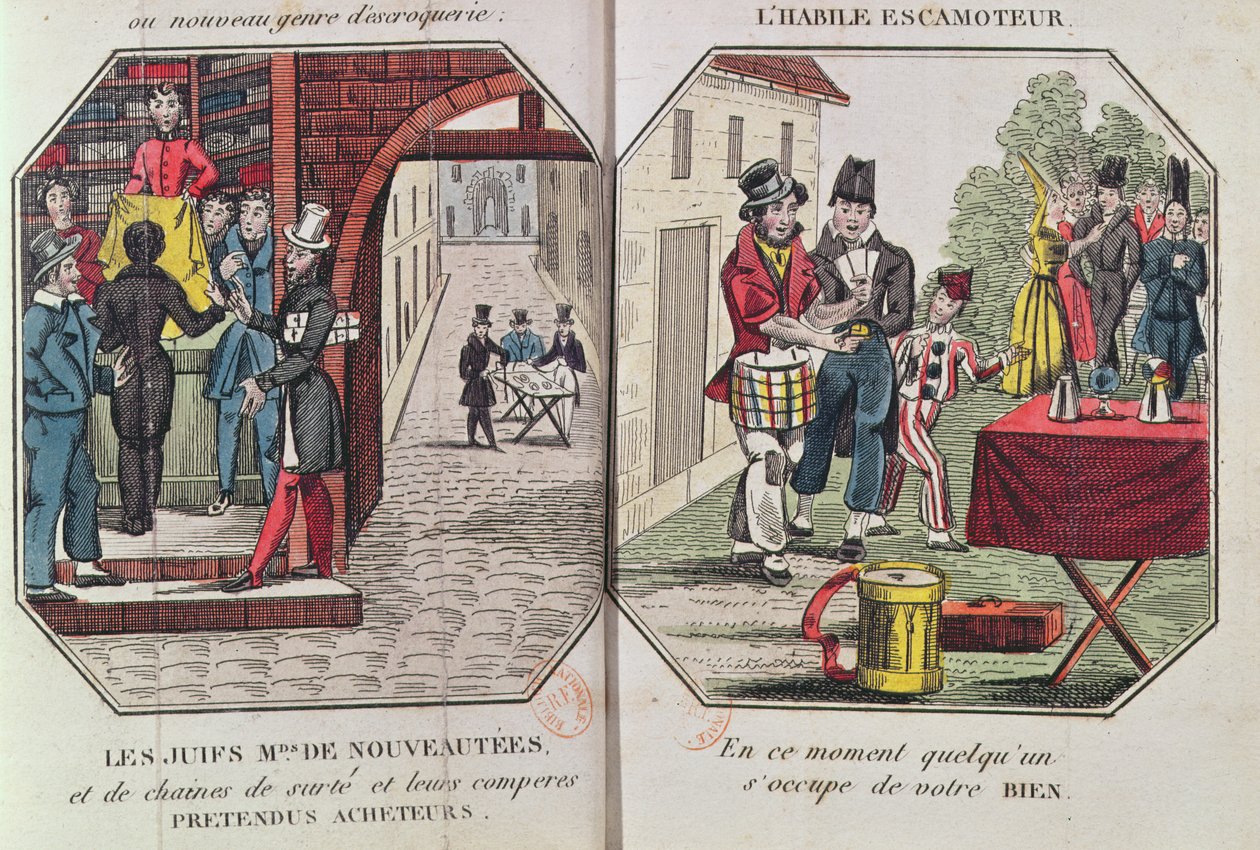 Illustrazione per Le Paravoleur ou L