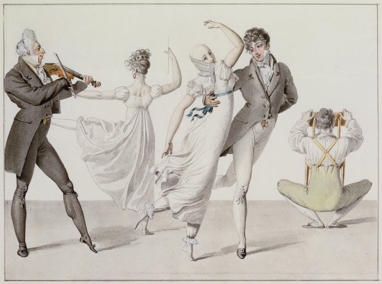 Illustrazione da "Le Bon Genre" da French School