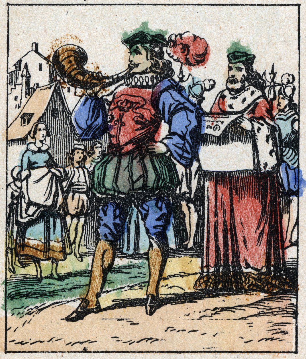 Illustrazione del racconto di Charles Perrault “Cenerentola o La piccola scarpetta di vetro”. Incisione su legno di Imaging Pellerin - Epinal, sd. Fine XIX secolo da French School