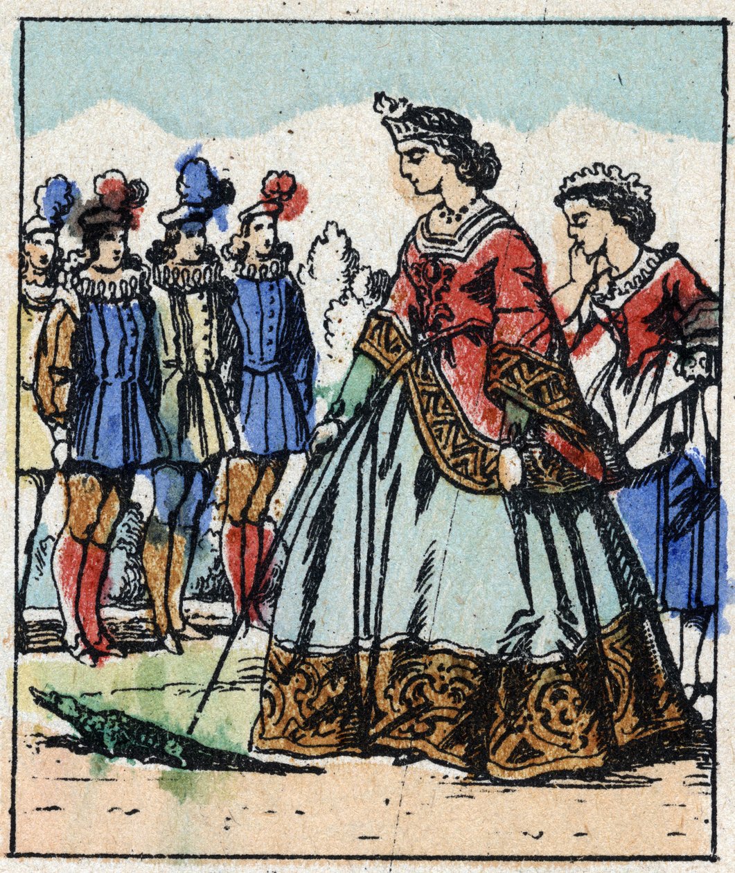Illustrazione del racconto di Charles Perrault 
