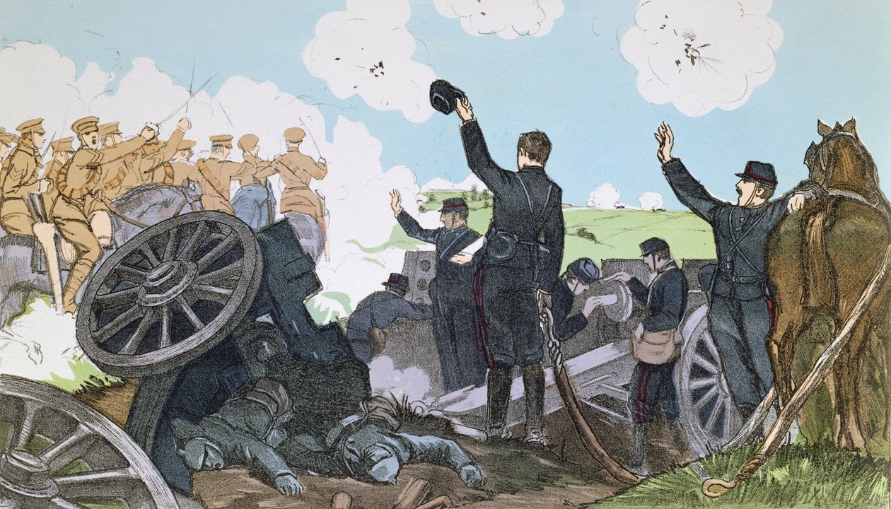 Incidente durante la Prima Battaglia della Marna, 6-13 settembre 1914 da French School