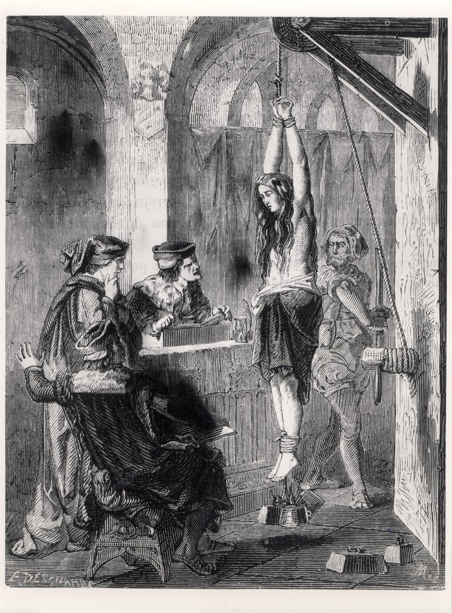 Inquisizione di una strega da French School