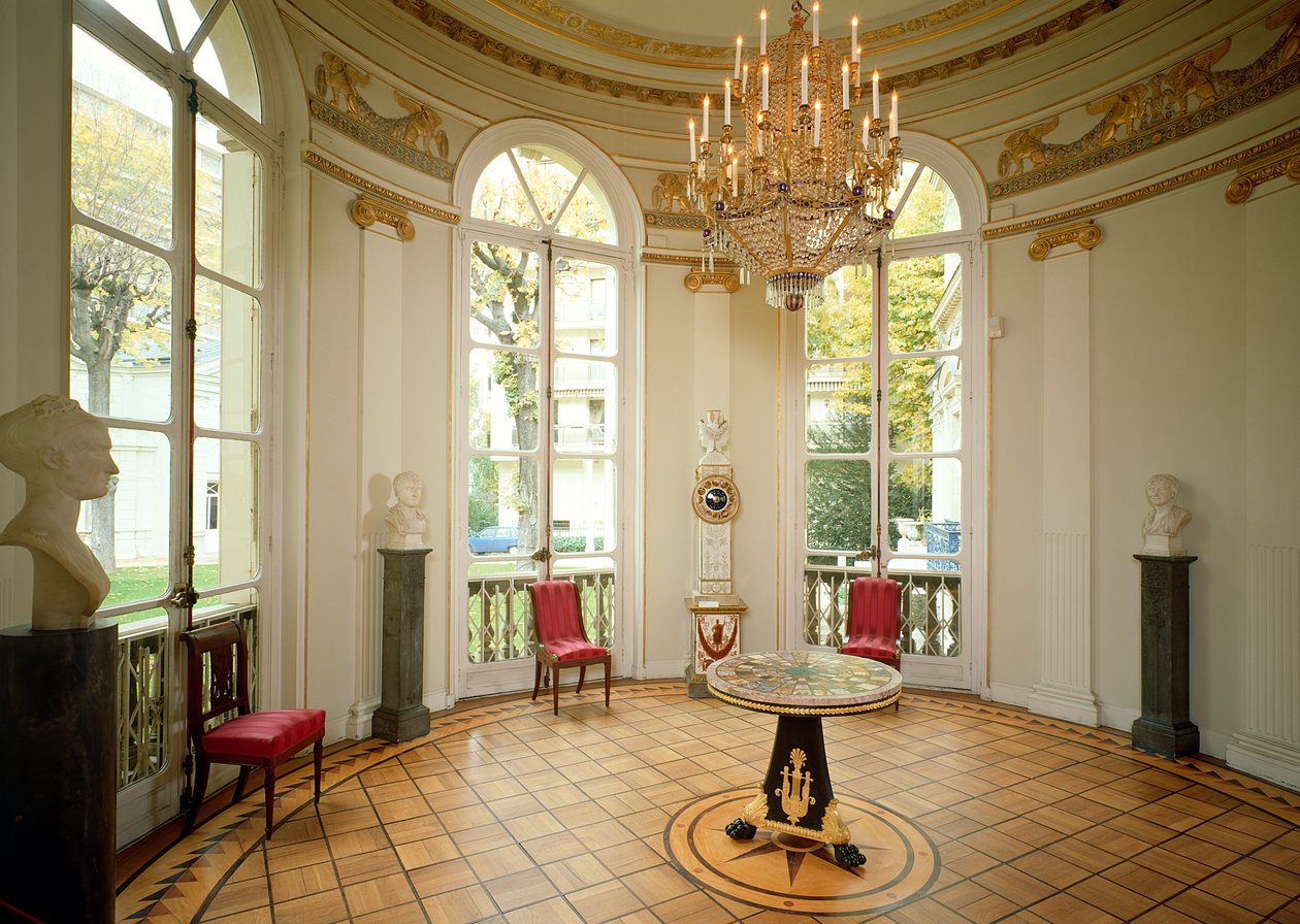 Interno del Salon Rond, XVIII-XIX secolo da French School