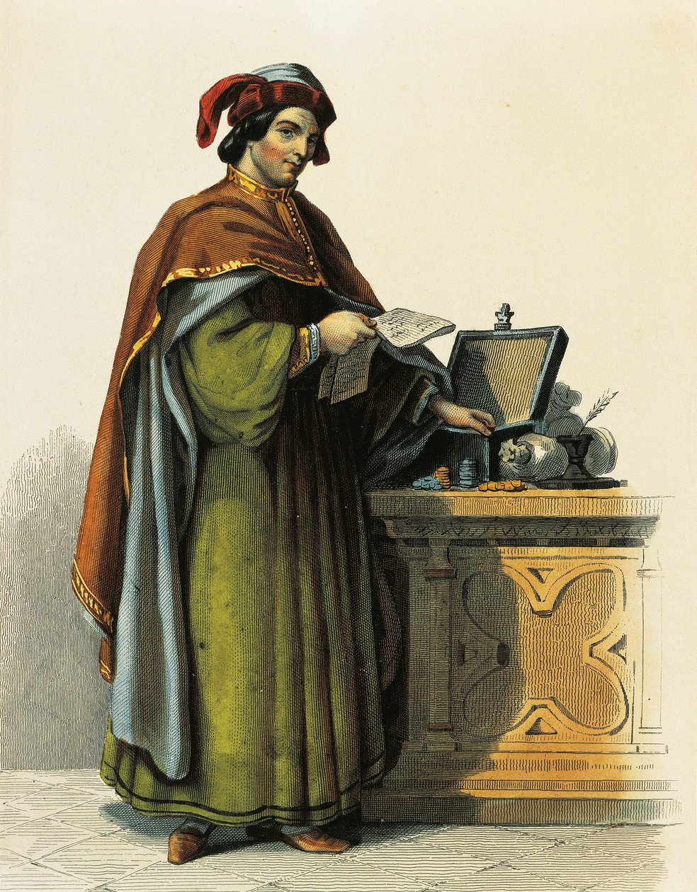 Jacques Coeur, mercante francese da French School
