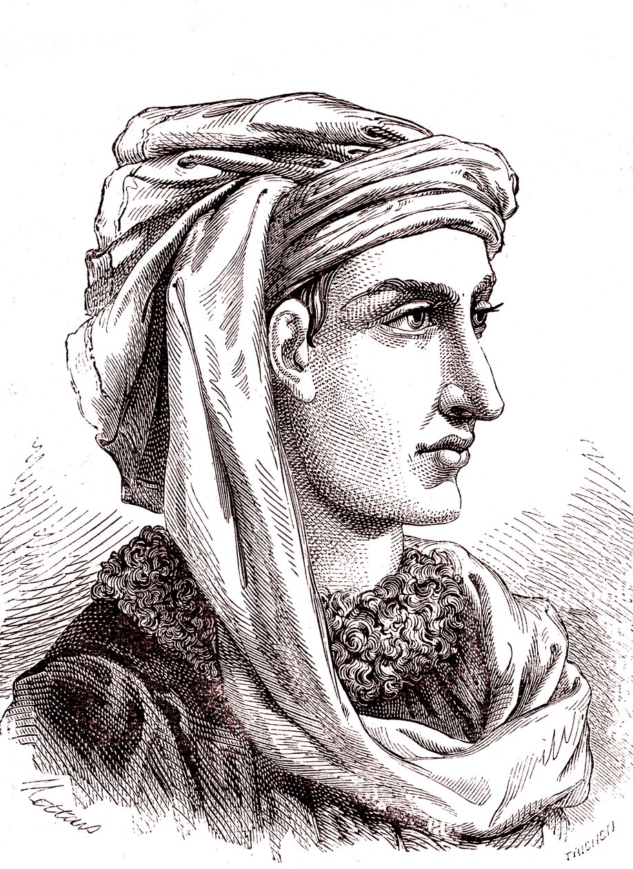 Jacques Coeur, mercante, banchiere e armatore francese. 1865 (incisione) da French School