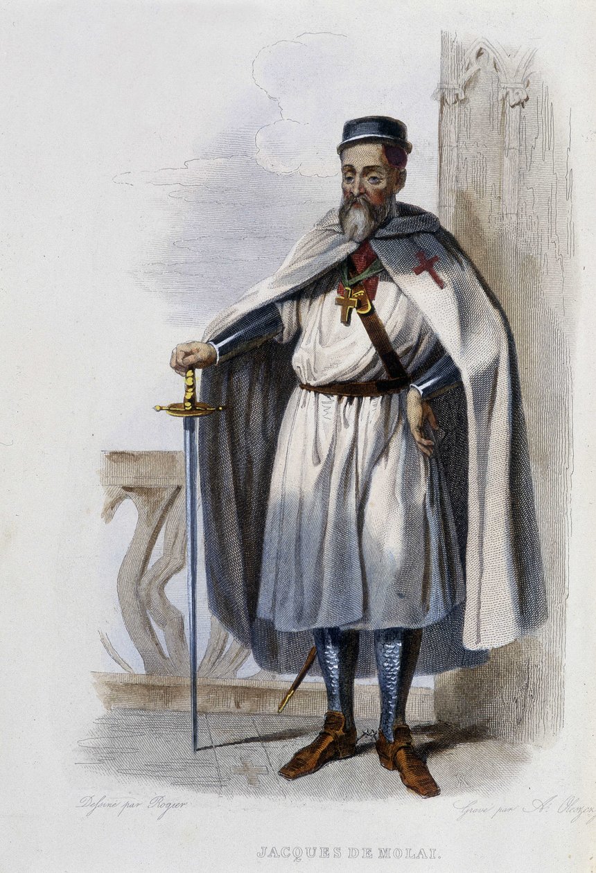 Jacques de Molai (o Molay), ultimo gran maestro dell