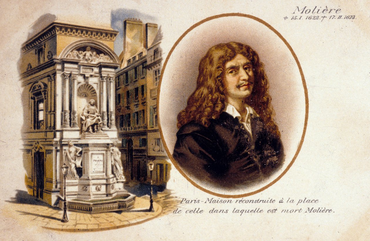 Jean-Baptiste Poquelin, alias Moliere da French School