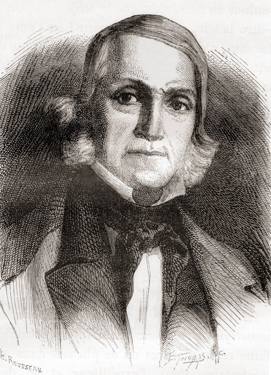 Jean-François Sudre, da Les Merveilles de la Science, pubblicato c.1870 da French School