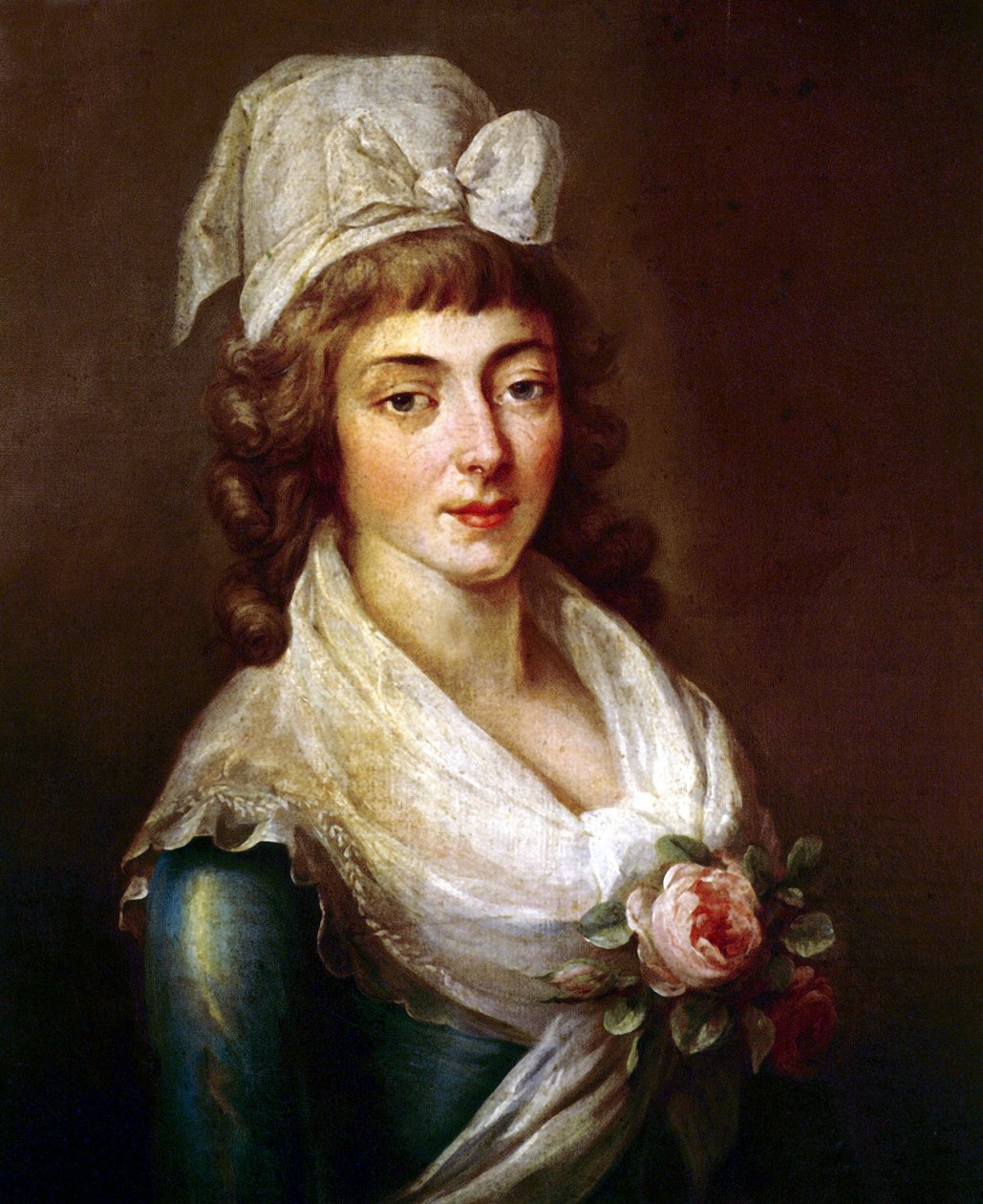 Jeanne Marie Manon Philippon al tempo della Rivoluzione Francese da French School
