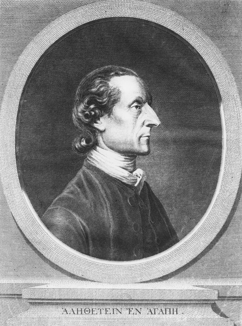 Johann Kaspar Lavater (incisione) da French School