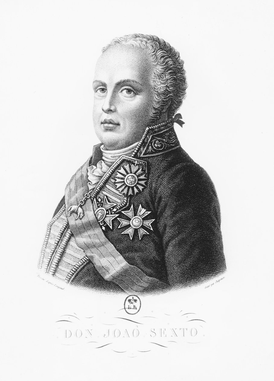 Giovanni VI del Portogallo da French School