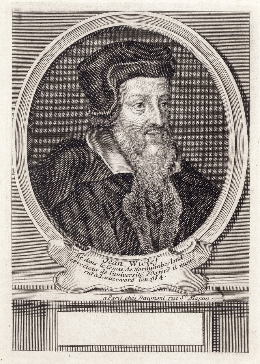 John Wycliffe, inciso da Daumont, Parigi da French School