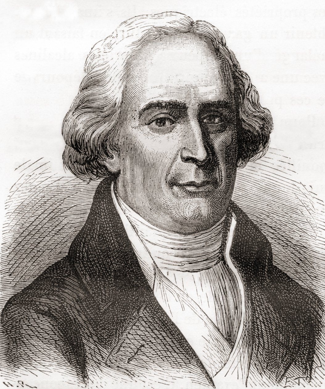 Joseph-Michel Montgolfier, da Les Merveilles de la Science, pubblicato c.1870 (incisione) da French School
