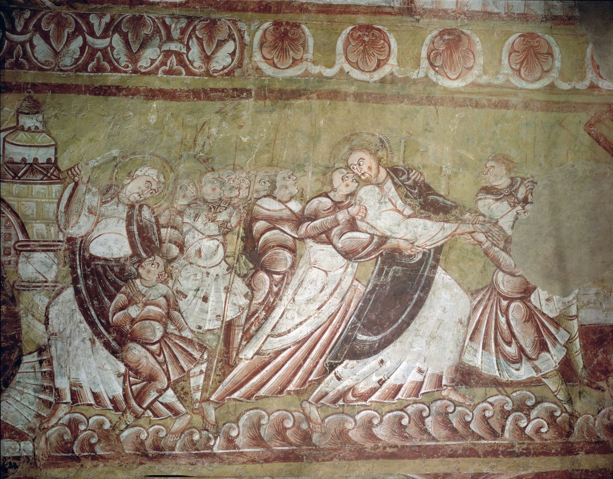 Giuda bacia Cristo (dettaglio) da French School