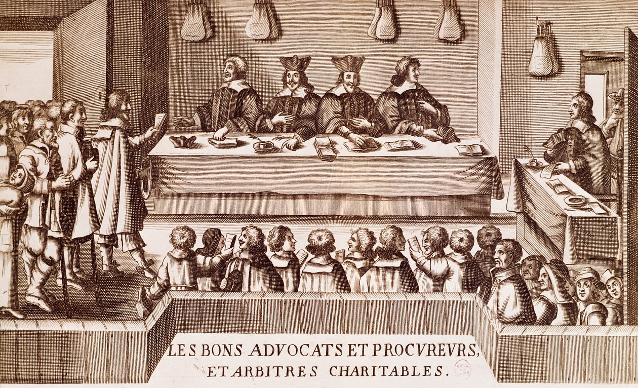 Giustizia durante il regno di Enrico IV da French School