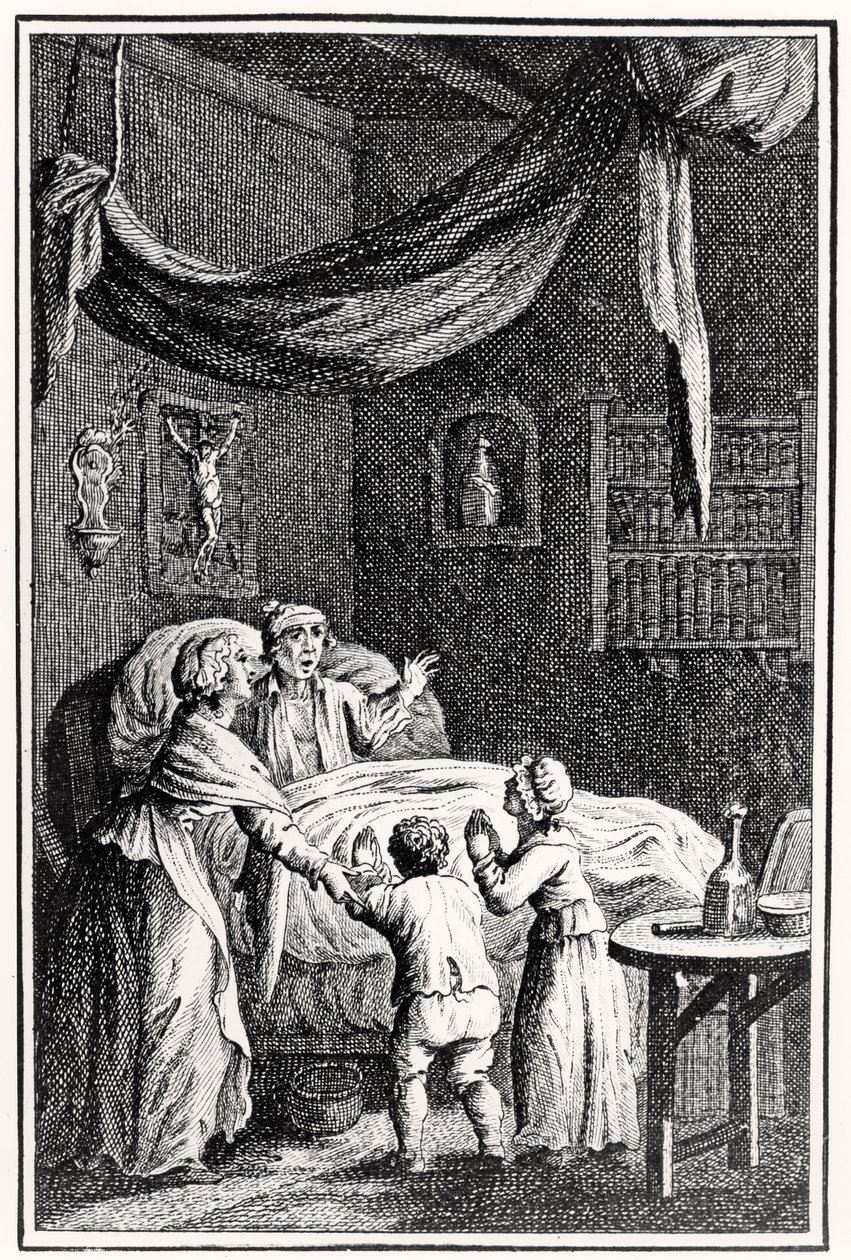 La Vita di Mio Padre (incisione) da French School