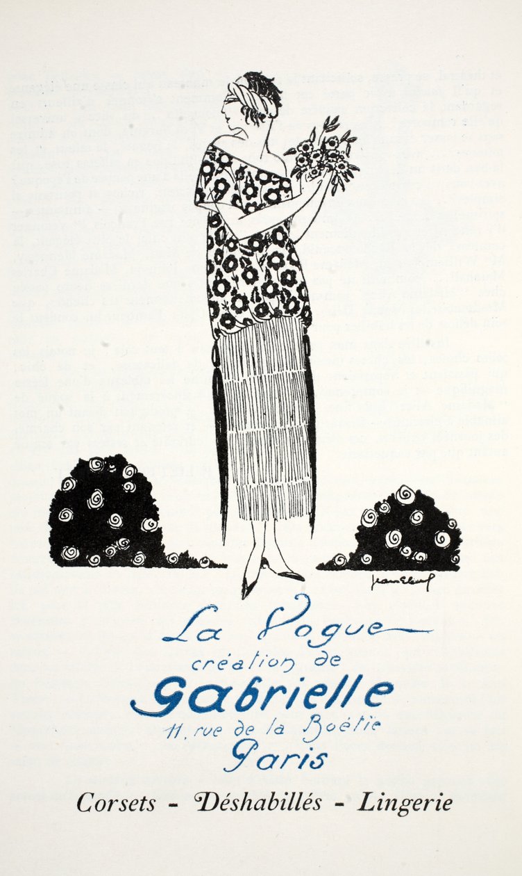 La Vogue creazione di Gabrielle da French School