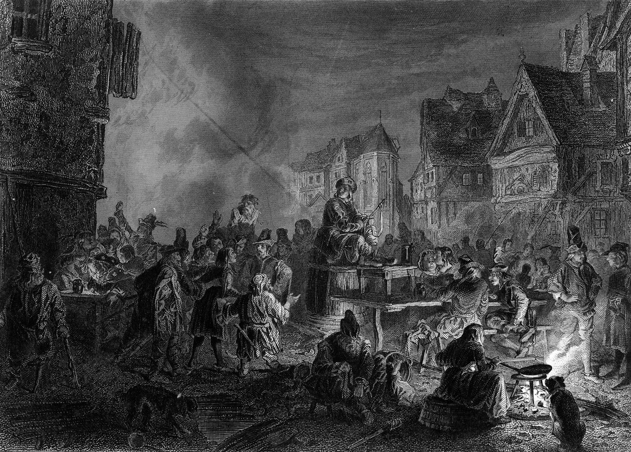 La corte dei miracoli. In “Notre Dame de Paris” di Victor Hugo da French School
