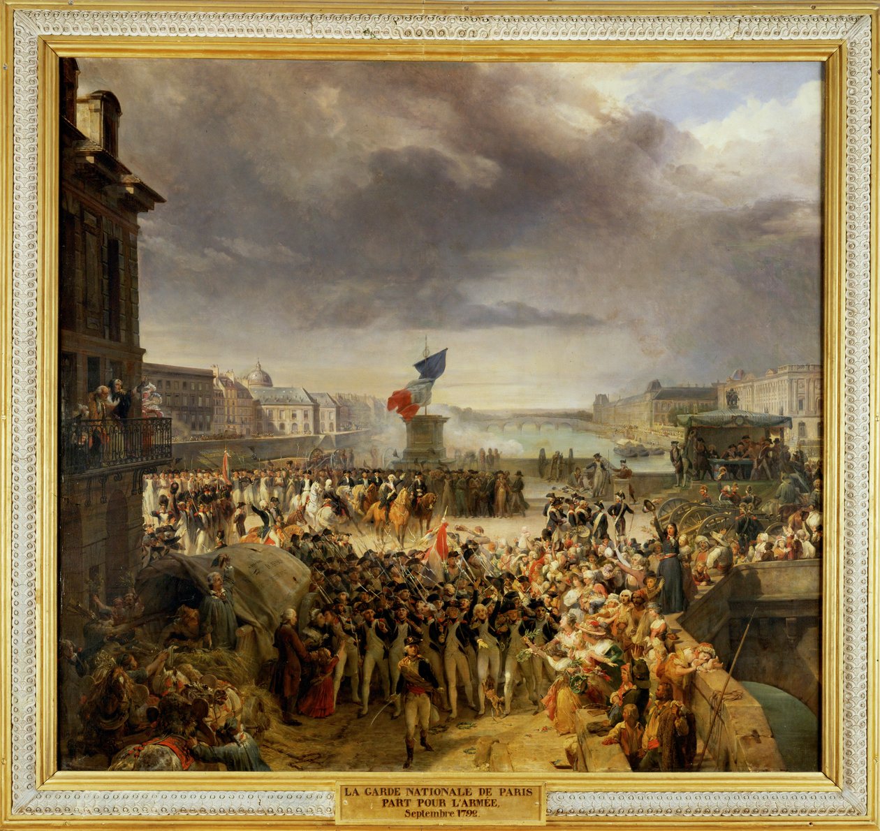 La Guardia Nazionale parte per l