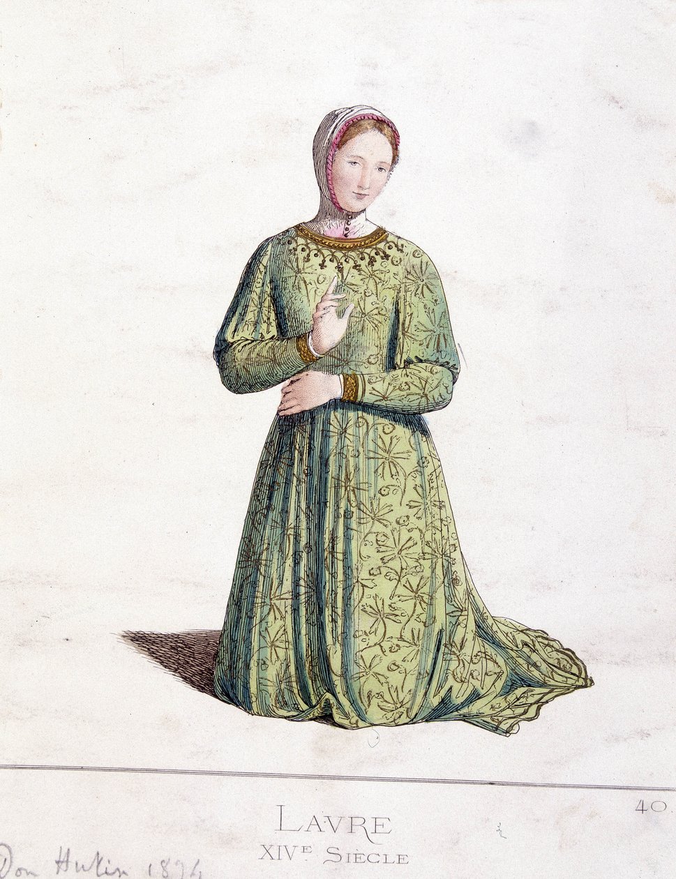 Laure (Laura de Noves) da French School