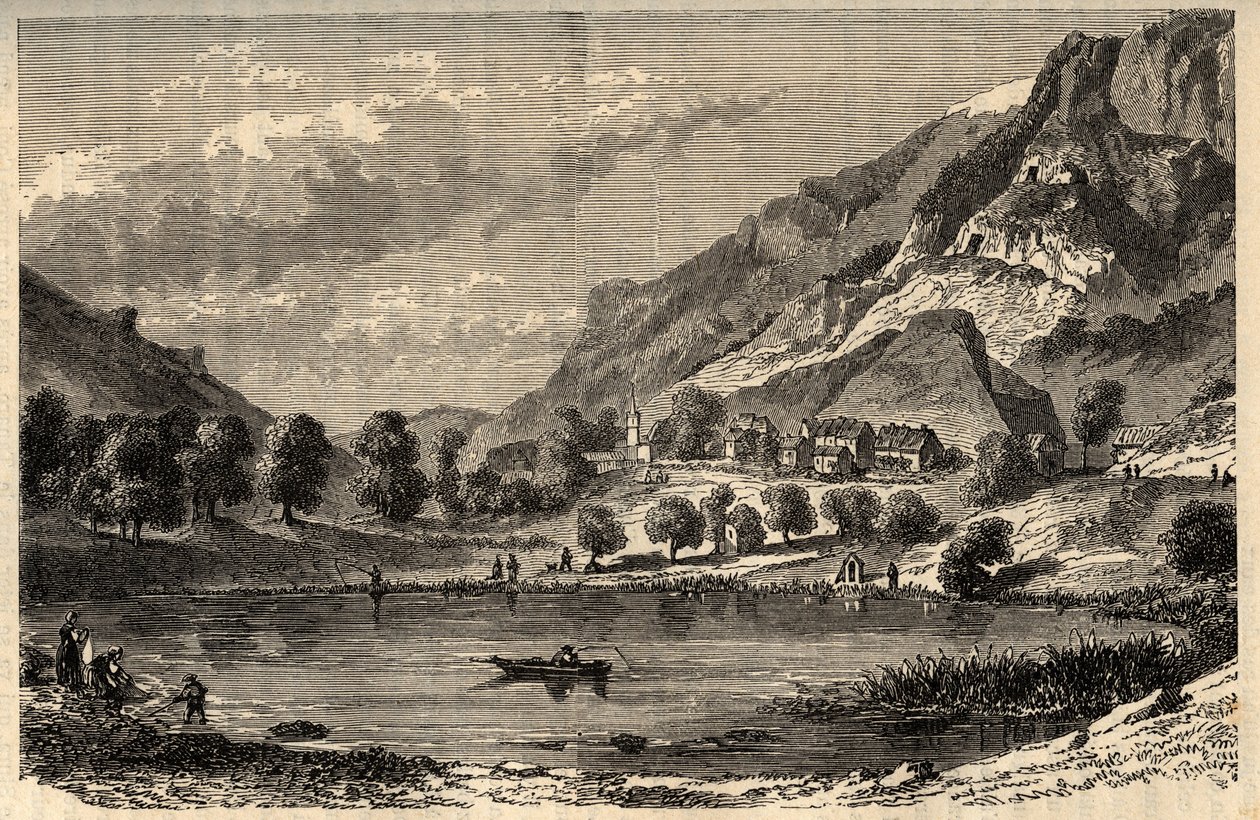 Le Lauzet-Ubaye - Il lago di Lauzet - comune nel dipartimento delle Alpi dell
