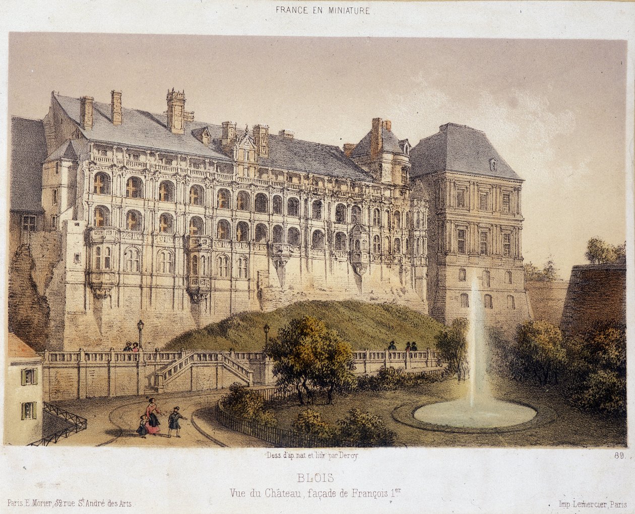Il castello di Blois da French School
