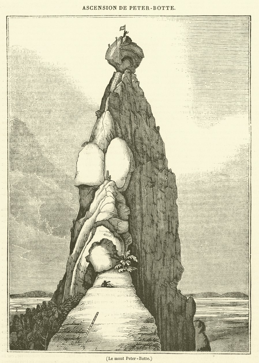 Monte Pietro-Botte (incisione) da French School
