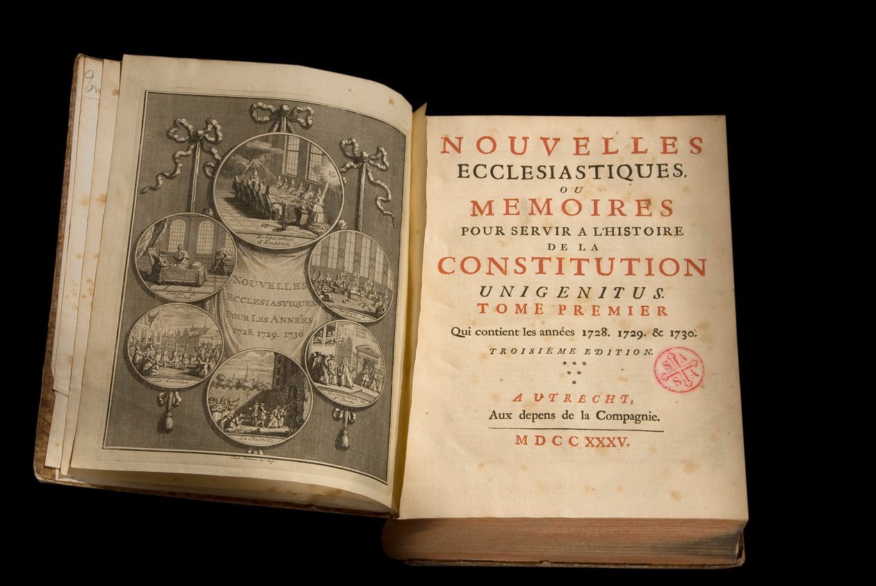 Les Nouvelles ecclésiastiques ou mémoires pour servir à l