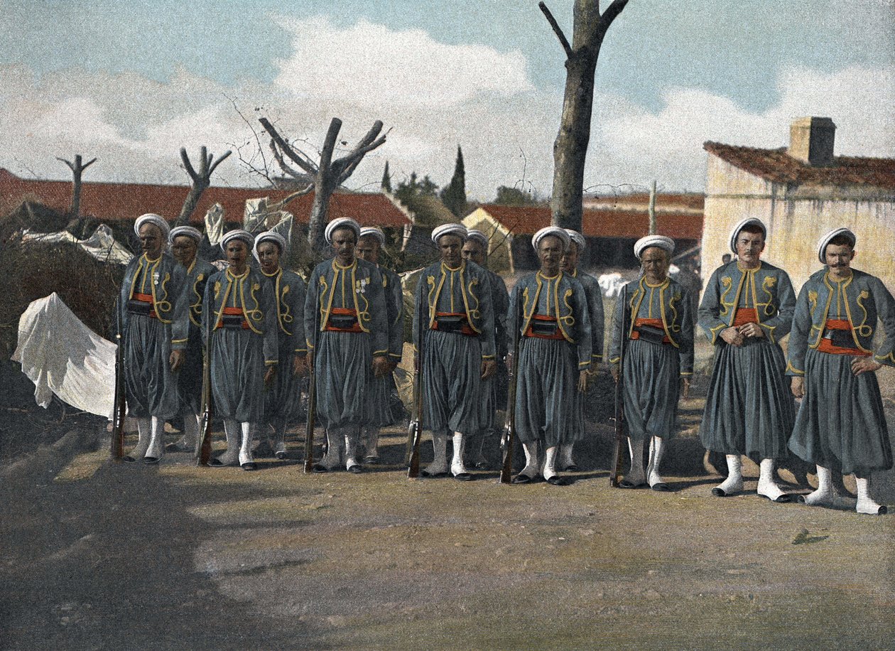 I tiratori algerini in "Album militare: esercito d