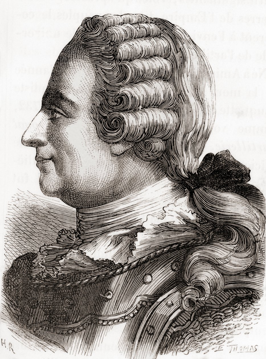 Tenente Generale Jean-Baptiste Vaquette de Gribeauval, da 