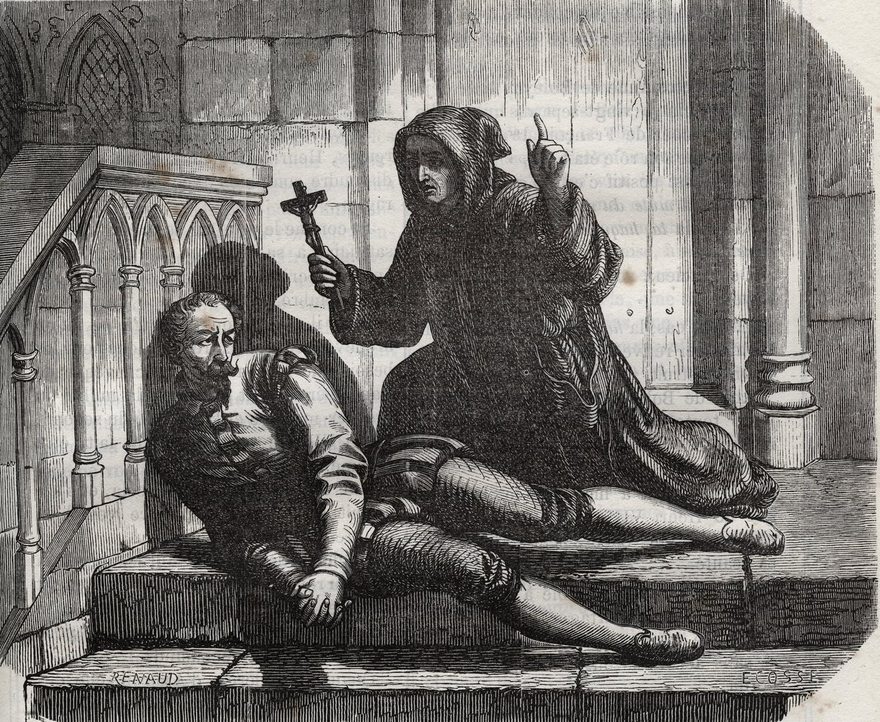 Rinchiuso nella Torre di Londra, uscì solo per salire sul patibolo: il cancelliere Thomas More (1478-1535) in prigione perché si rifiutò di concedere il sigillo reale al matrimonio del re Enrico VIII (1491-1547) con Anna Bolena (Anna o Ann Bolin e Anne Bul da French School