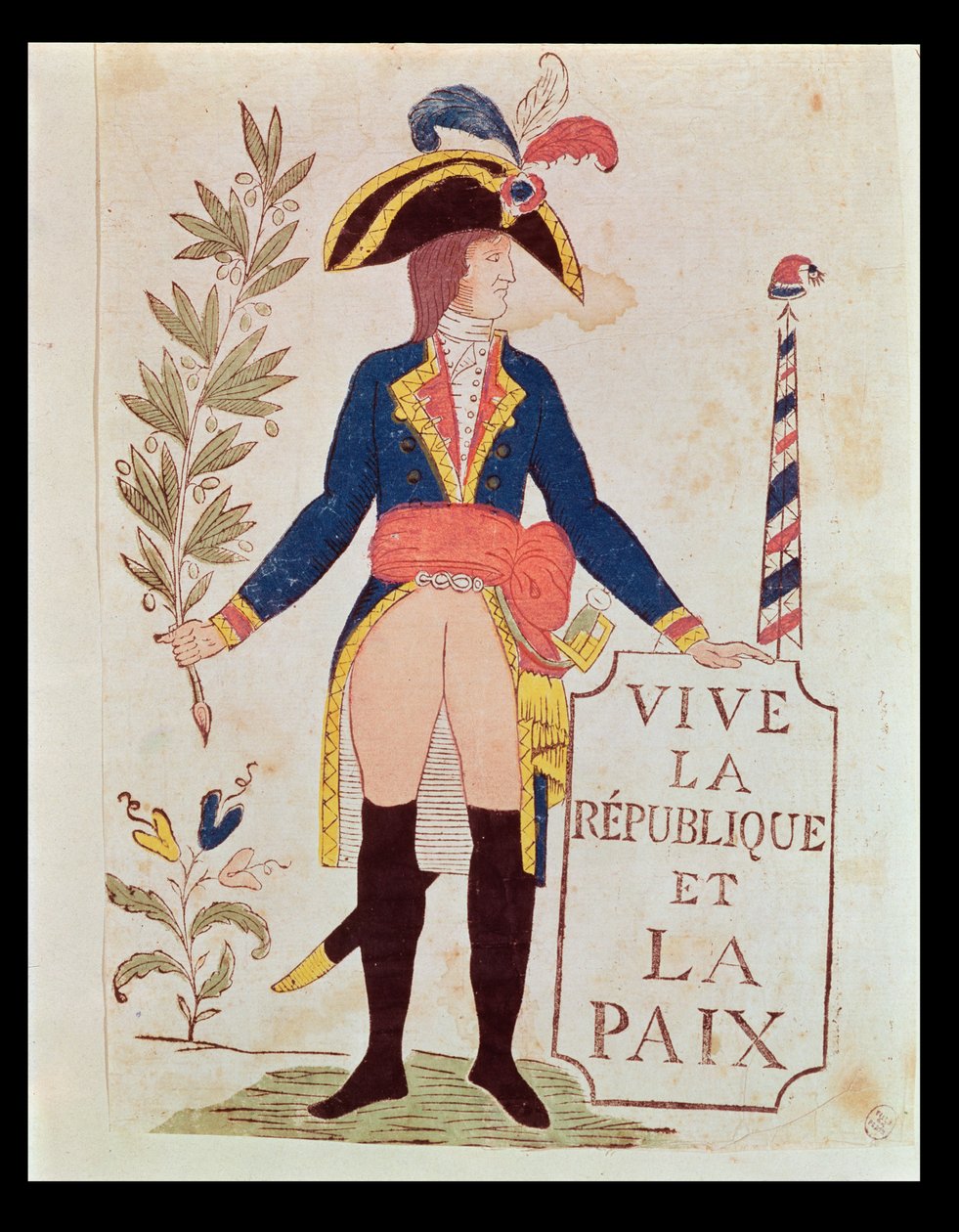 Viva la Repubblica e la Pace, c.1795-99 da French School
