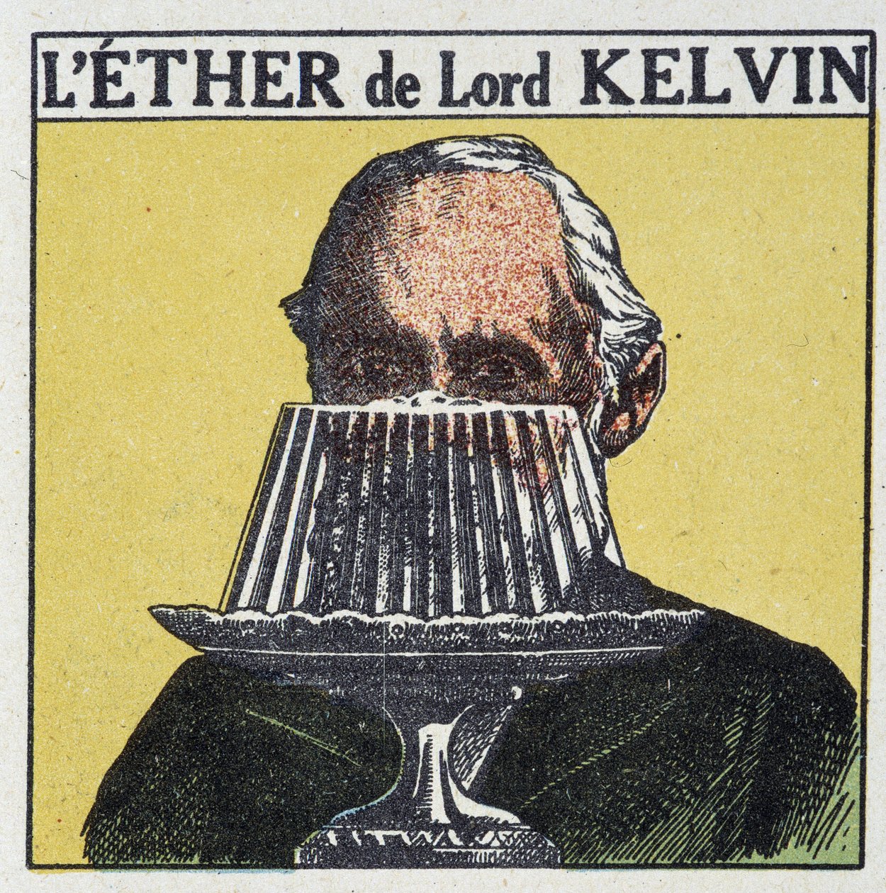 Lord Kelvin (William Thomson) e la nozione di Etere associata a una gelatina - in "Energy, its transformations, its applications", di Arnould, ed. Quillet, XX secolo da French School
