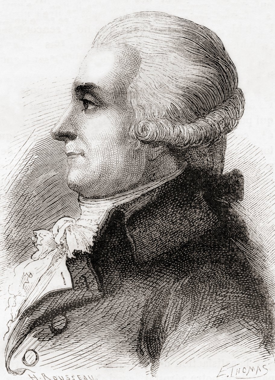 Louis-Bernard Guyton, Barone di Morveau, da Les Merveilles de la Science, pubblicato c.1870 (incisione) da French School